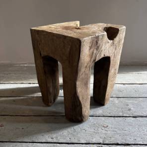 Organic Wooden Root Stool 